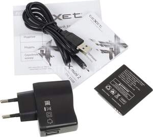 Смартфон TEXET X-mini 2 TM-3500 черный